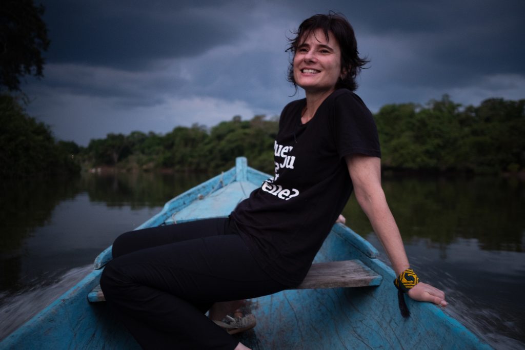 Eliane Brum, periodista y activista de la floresta amazónica.